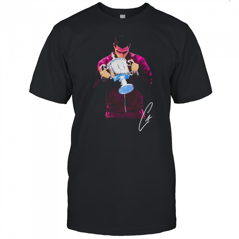 Carlos Alcaraz Open Cup Signature signature shirt
