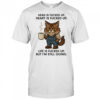 Cat head is fucked up heart is fucked up shirt