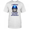 Cat Los Angeles Dodgers I survived a Dodgers bullpen appearance shirt