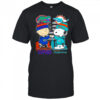 Charlie Brown and Snoopy x Miami Dolphins Florida Gators logo shirt