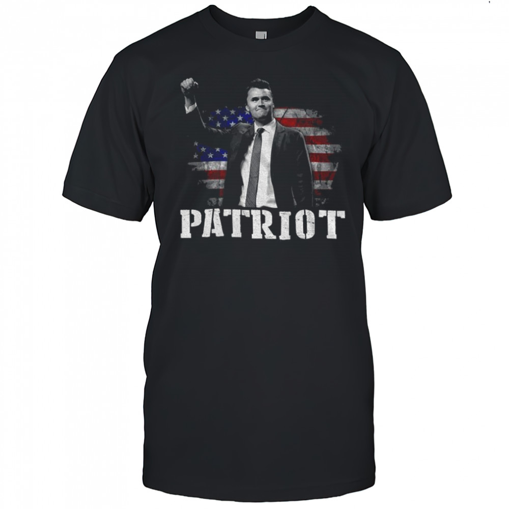 Charlie Kirk 1993 2025 American Patriot Rest In Peace USA flag shirt