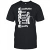 Charlie Kirk Constitution Honor America Resist Liberty Ideas Equality Assassination T-shirt