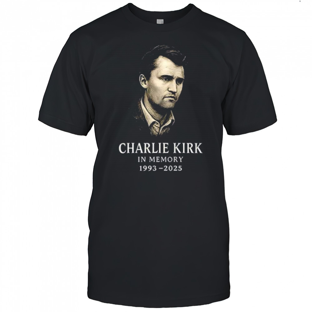 Charlie Kirk Freedom Memorial 1993-2025 shirt