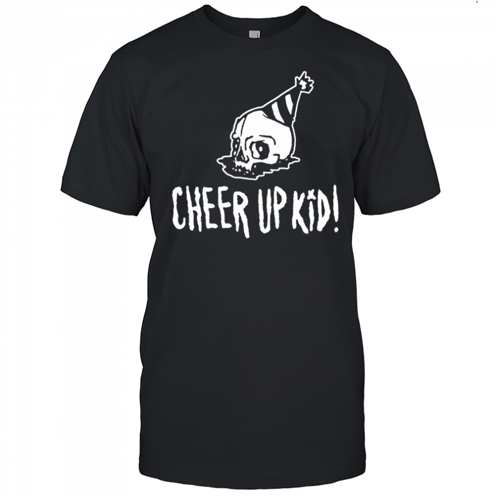 Cheer Up Kid Party Skull T-shirt