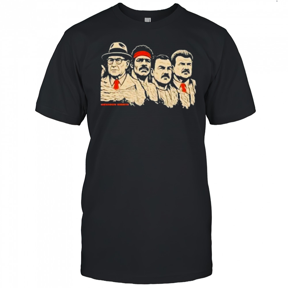 Chicago Bears Legends Mount Rushmore T-shirt