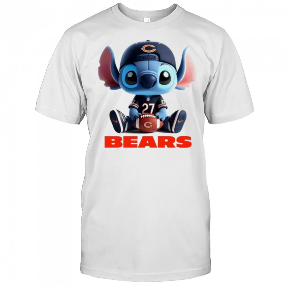Chicago Bears NFL Stitch Cartoon Football shirt