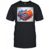Chicago Bears vs Minnesota Vikings NFL kickoff shake hands shirt