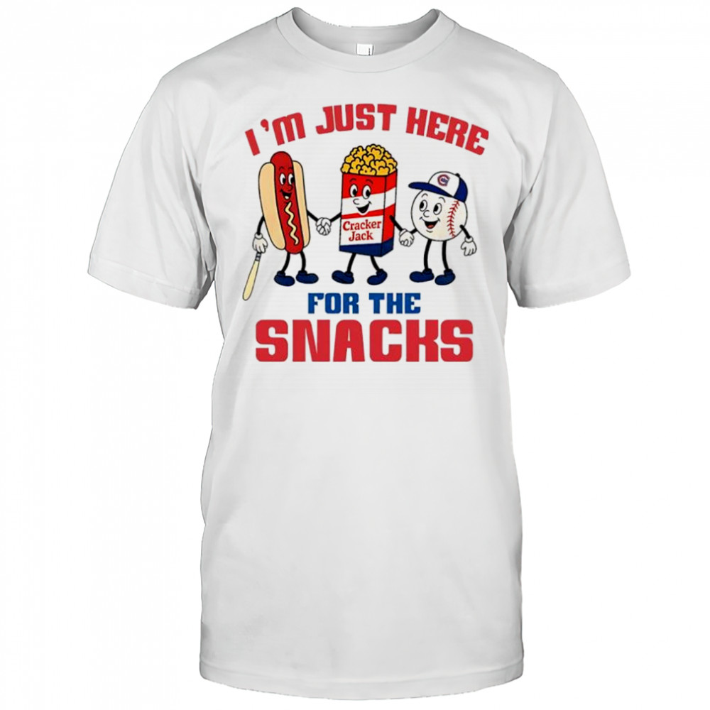 Chicago Cubs I’m just here for the Snacks shirt