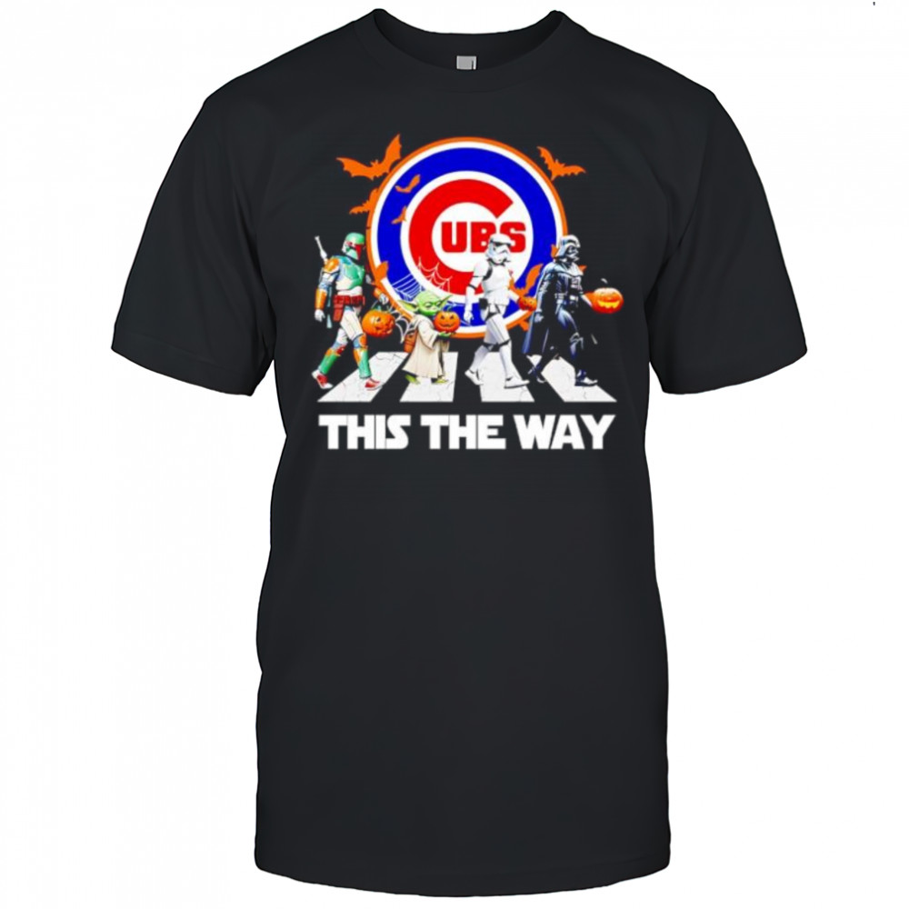 Chicago Cubs Sox Star Wars This The Way Halloween shirt
