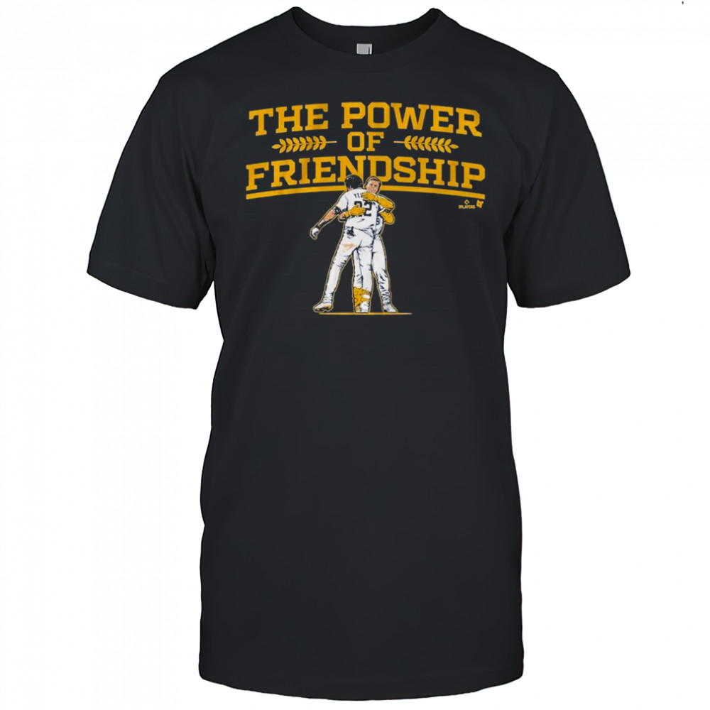 Christian Yelich And Jake Bauers The Power Of Friendship Milwaukee Brewers T-shirt