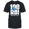 Christian Yelich Milwaukee Brewers baseball Back in the 100 club shirt