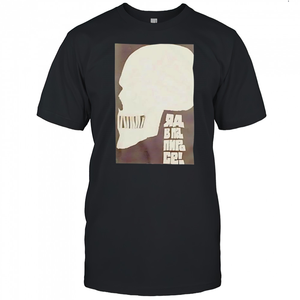 Cigarette Poison skull shirt