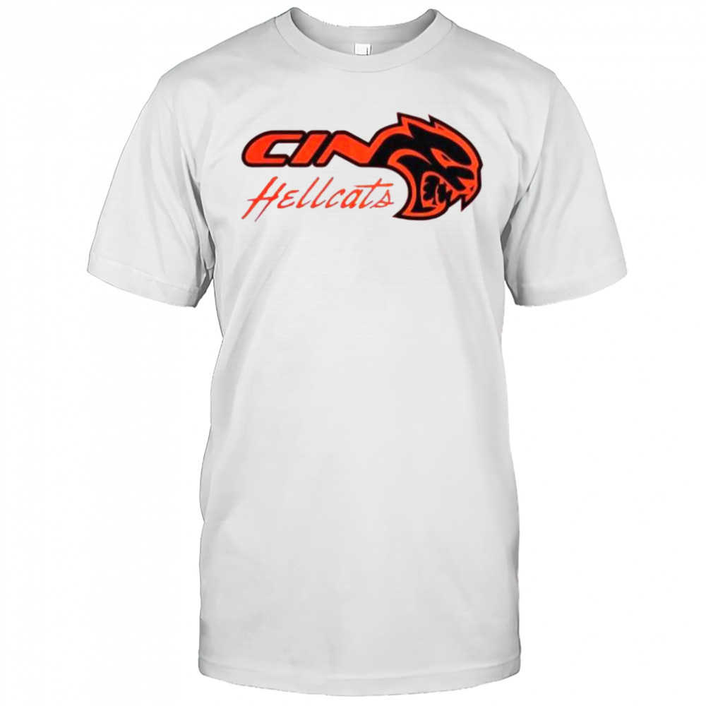 Cincinnati Bearcats Dodge Hellcat Logo T-Shirt