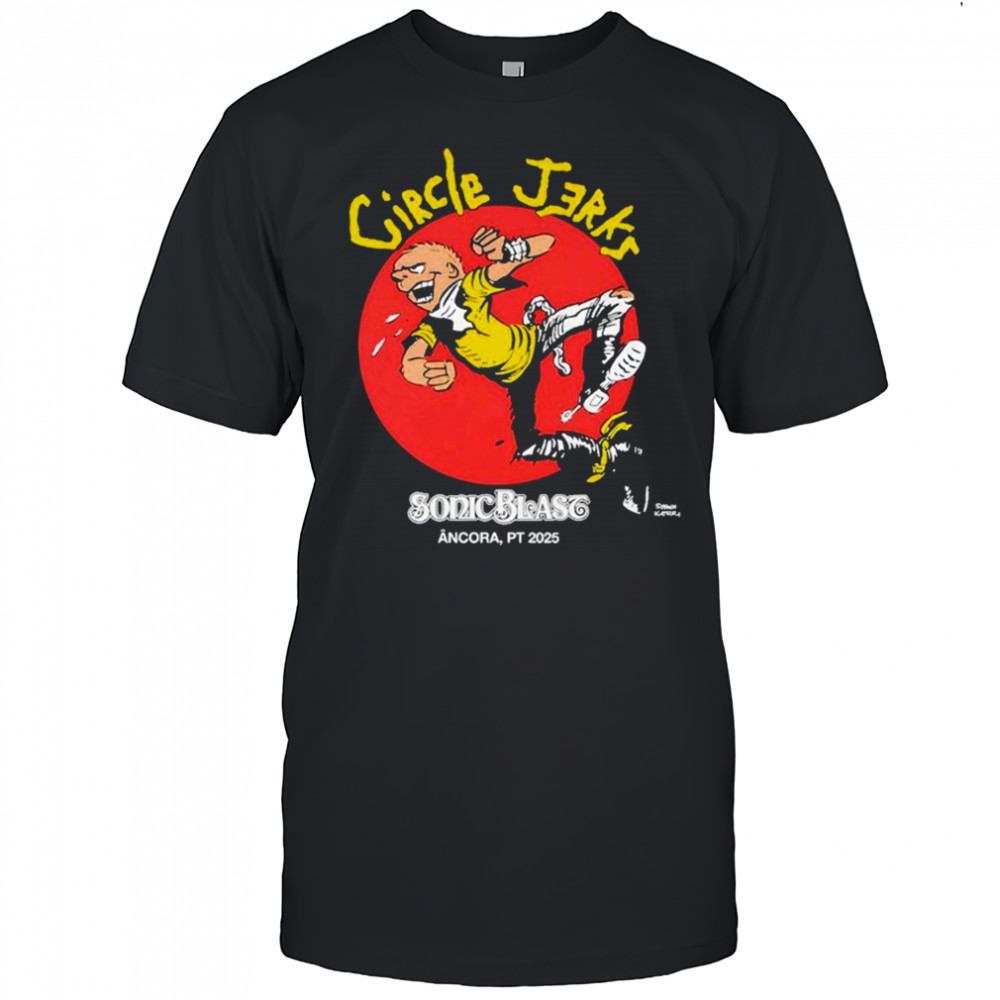 Circle Jerks Sonic Blast Ancora, Pt 2025 T-shirt