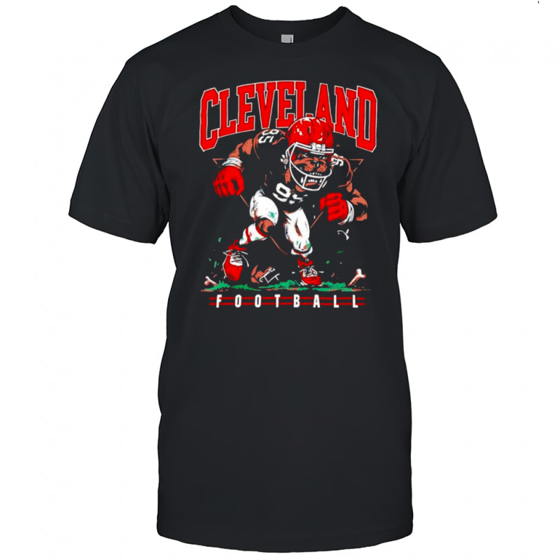 Cleveland Dawg Brown vintage shirt