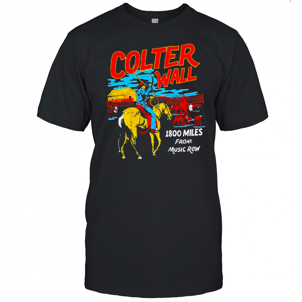 Colter Wall Memories And Empties Tour 2025 shirt