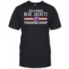 Columbus Blue Jackets logo trining camp shirt