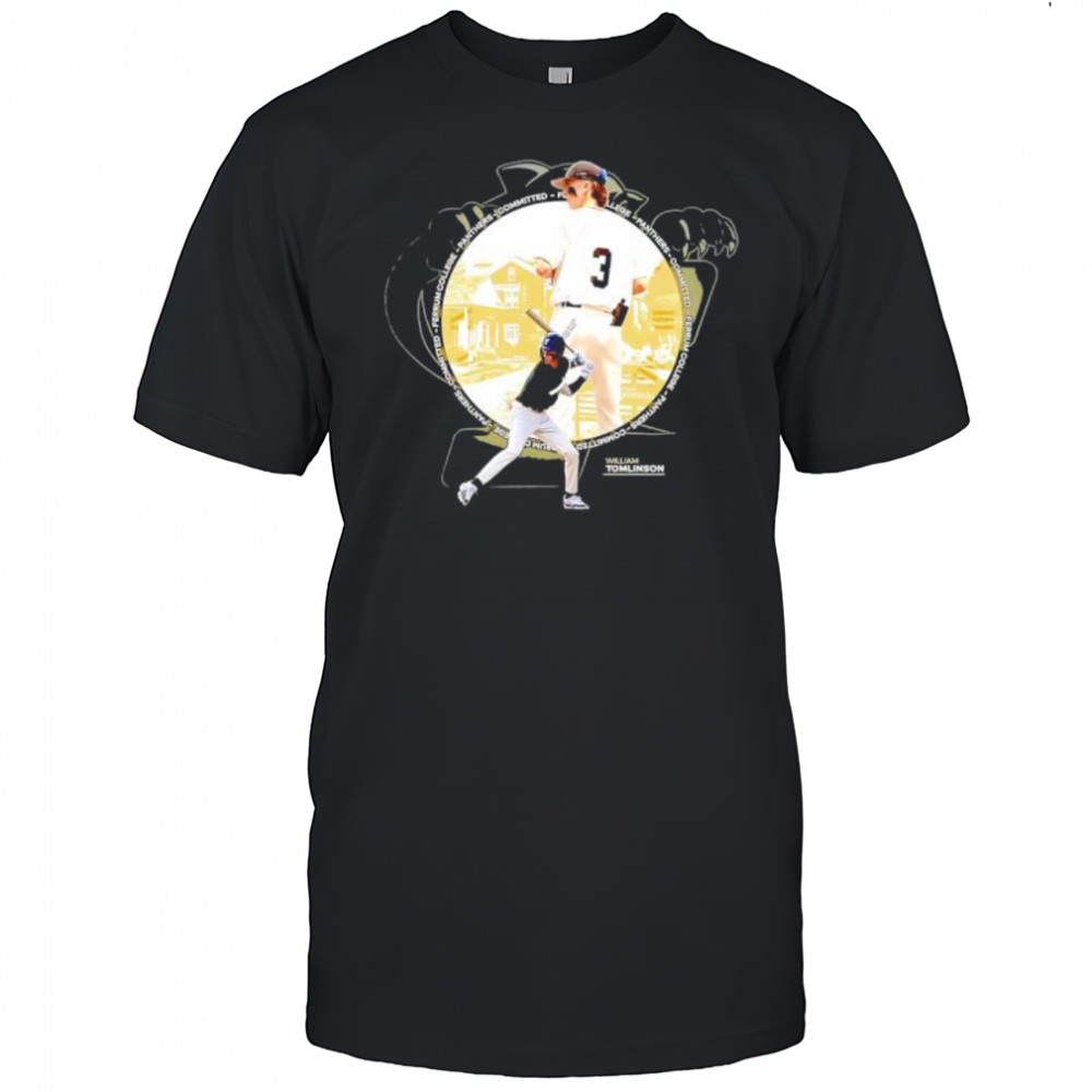 Committed Panthers Ferrum College William Tomlinson Baseball shirt