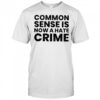 Common sense is now a hate crime shirt