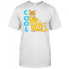 Cool Striped Cat Animal Lover Graphic T-Shirt