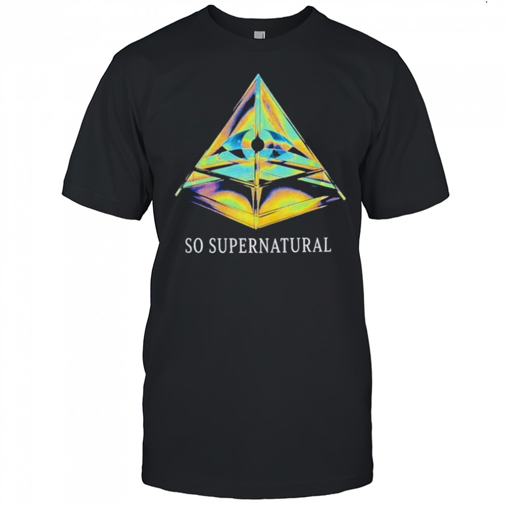Crime Junkie So Supernatural T-shirt