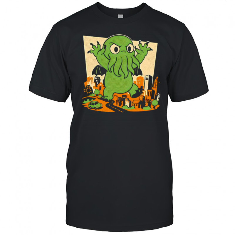 Cthulhu City Destruction shirt