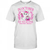 Cute ghost pumpkin in October we wear pink breast cancer Awareness shirt