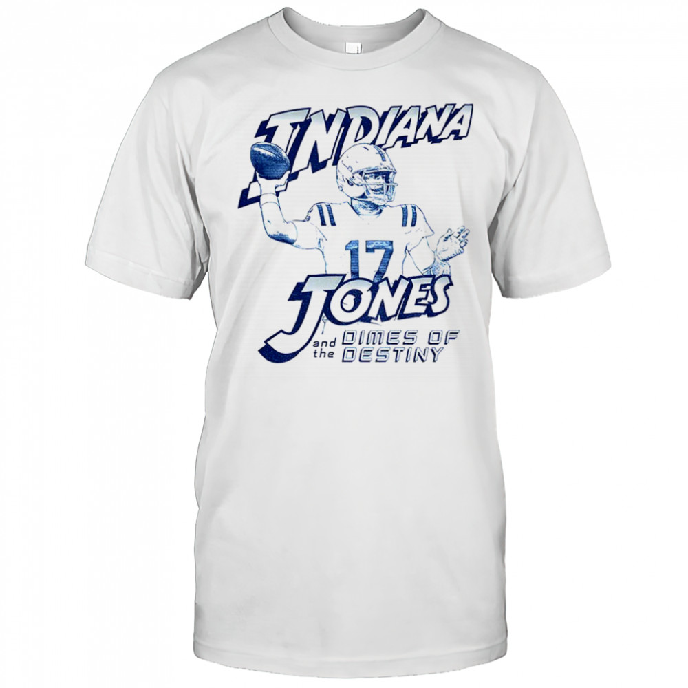 Daniel Jones Indianapolis Colts Indiana Jones and The Dimes of Destiny shirt