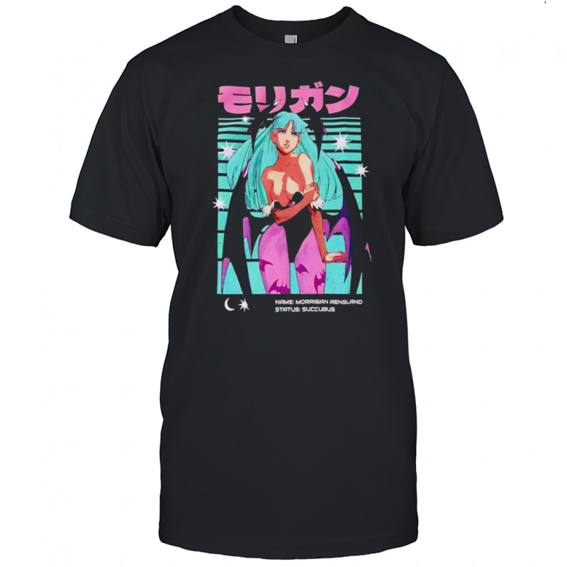 Darkstalkers Morrigan Aensland shirt