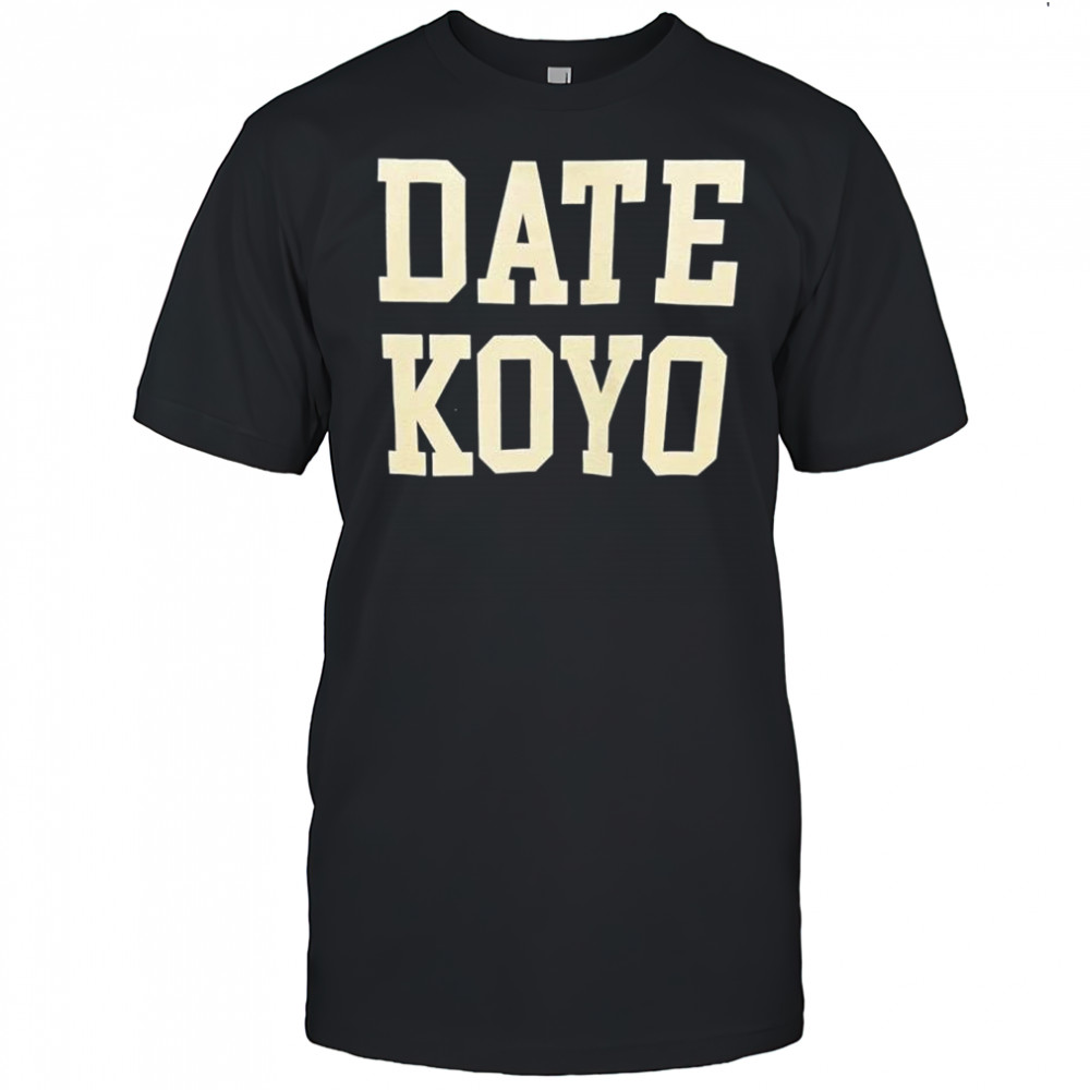 Date Koyo shirt