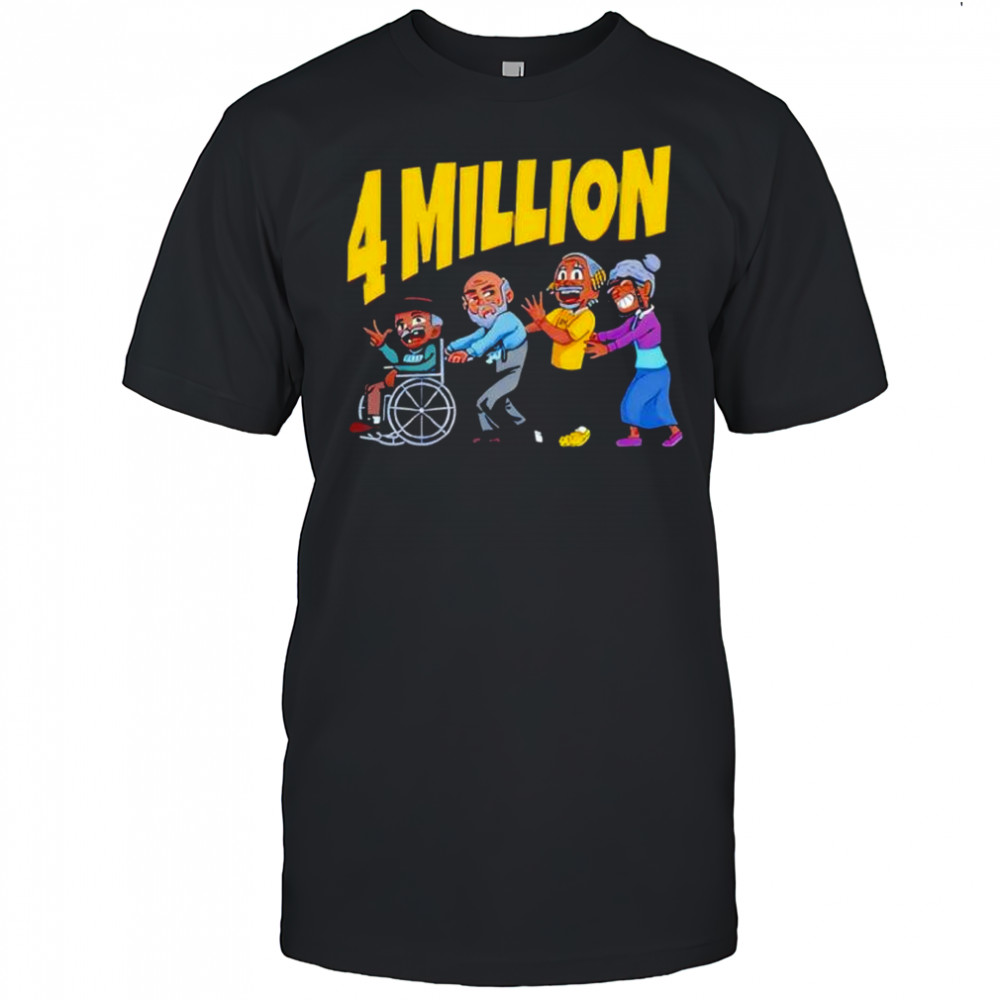 Daydrianharding 4 Million Subscribers Black shirt
