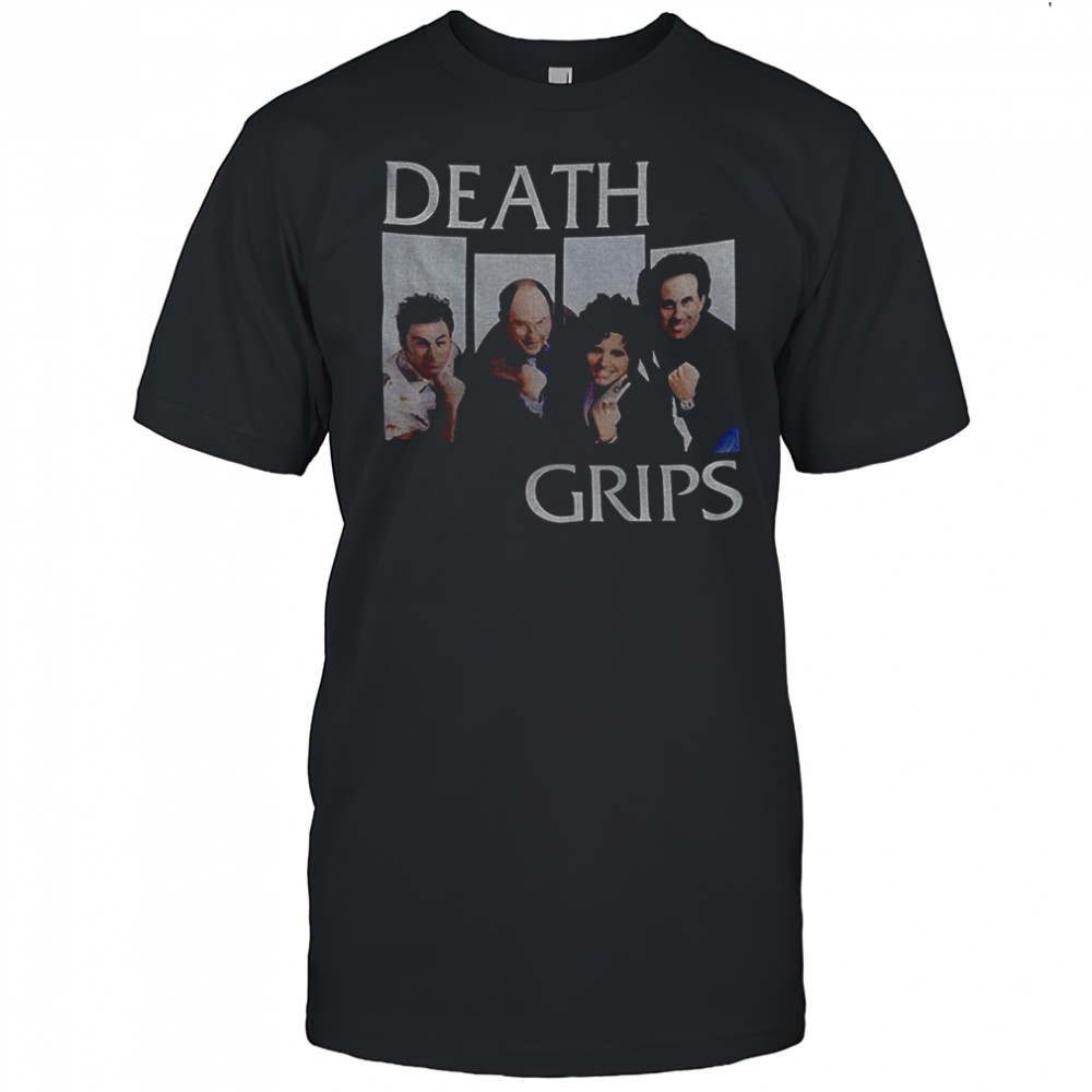 Death Grips Seinfeld Jerry Seinfeld George Costanza Elaine Benes and Cosmo Kramer shirt