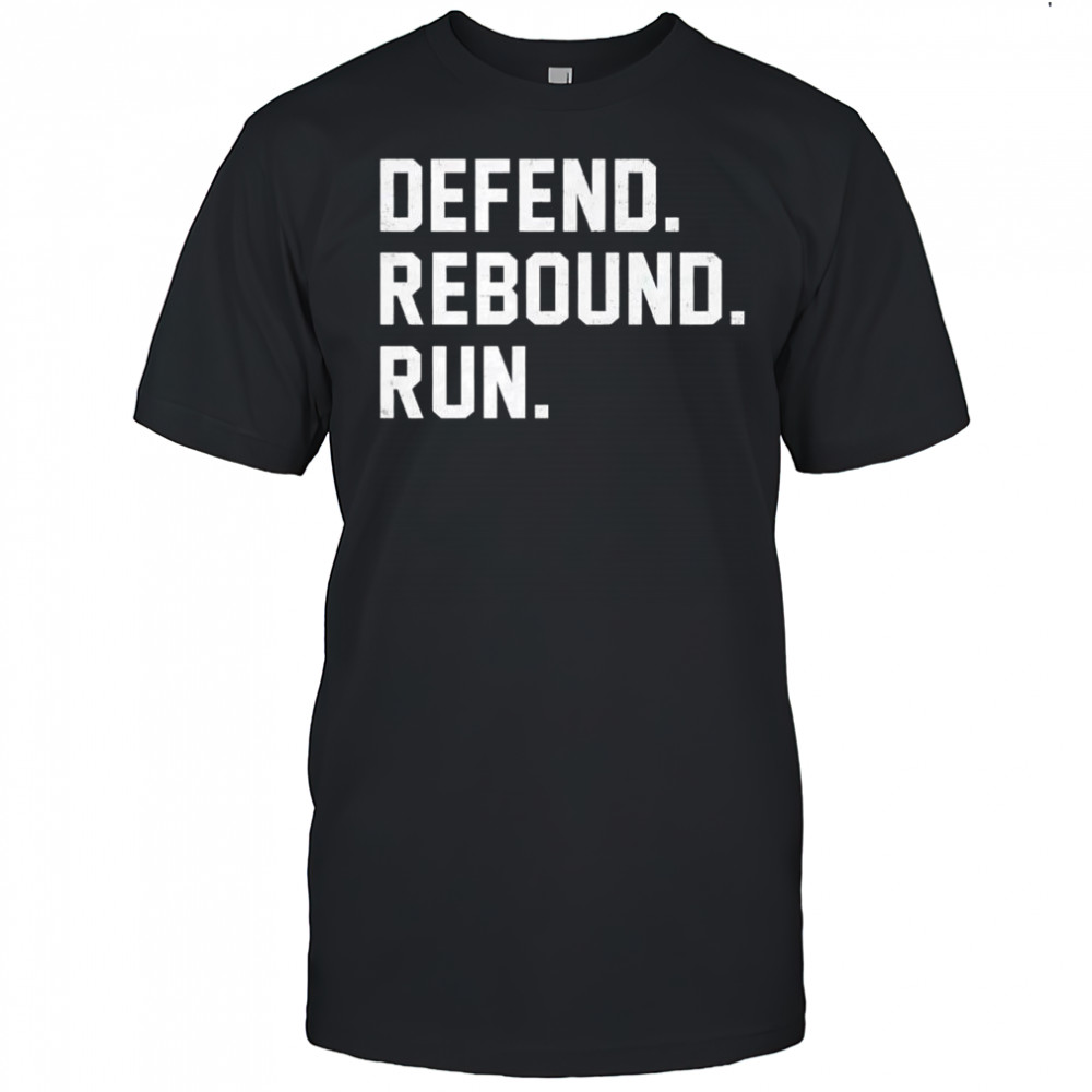 Defend rebound run Michigan State Spartans shirt