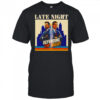 Defending the night Jimmy Kimmel and Stephen Colbert vintage shirt