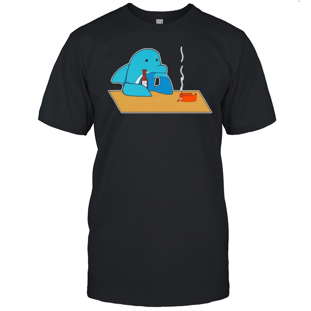 Degenerate Porpoise Dolphin graphic shirt