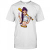 Demon Hunter Purple Haired Girl Baseball Bat shirt