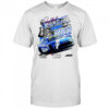 Denny Hamlin Checkered Flag 2025 Enjoy Illinois 300 Race Winner shirt