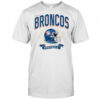 Denver Broncos Football Helmet Distressed Vintage shirt