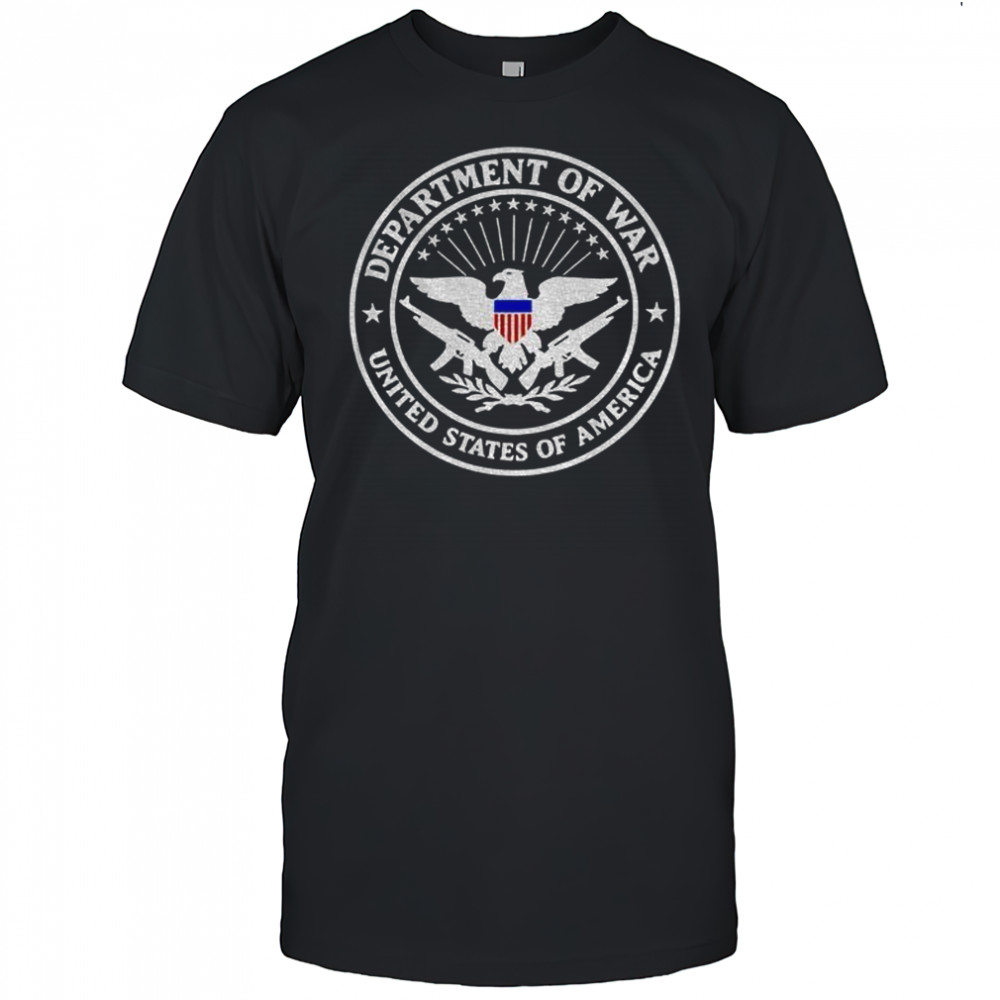 Department of war US of America shirt