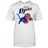 Detroit Lions mashup Detroit Tiger logo NFL shirt