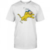 Detroit Lions x Minnesota Vikings logo combination funny graphic shirt