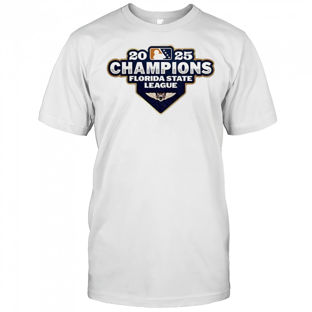 Detroit Tigers 2025 Champions Florida State League Lakeland Flying shirt