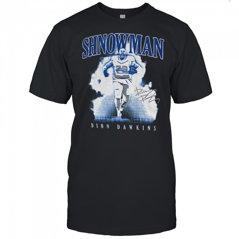 Dion Dawkins Buffalo Bills NFL Football Shnowman signature vintage shirt