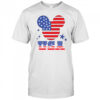 Disney 4th Of July USA American Flag Mickey Mouse T-Shirt