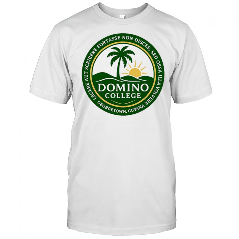 Domino College logo shirt
