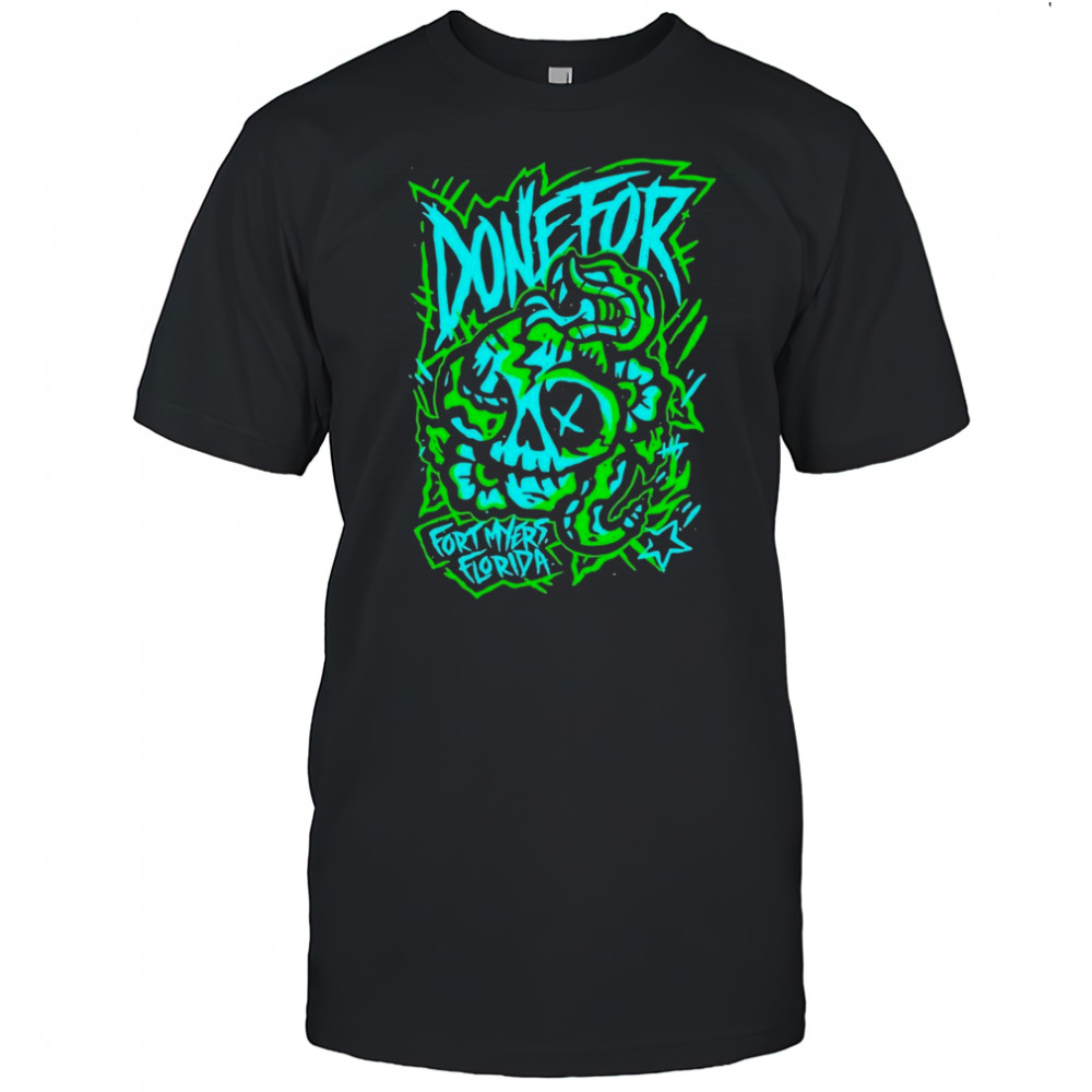 Donefor Fort Myers Florida Snakey Snakey T-shirt
