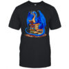 Dragon lover bookworm reading books shirt