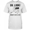 Duck oh look nobody gives a shit shirt