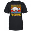 Easily Distracted by Possums Vintage Sunset Animal shirt