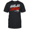 Edmonton Oilers Let’s Go Oilers 2025 Stanley Cup Playoffs Slogan T-Shirt